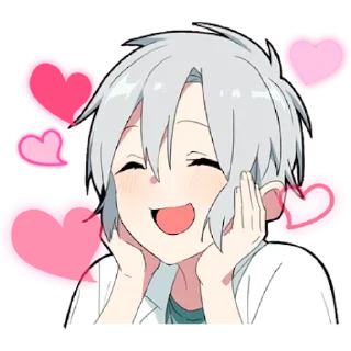 🥰 emoji Призрачный парень @nyasticks Telegram sticker 8 of 30