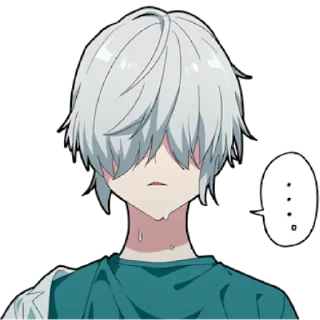 😕 emoji Призрачный парень @nyasticks Telegram sticker 15 of 30