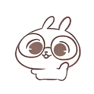 🤍 emoji ⌁ ꒰ ິ◞ ◟꒱ິ 1 маршмэллоу ෆ @hugswcots Telegram sticker 24 of 40