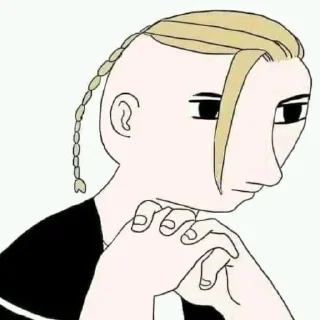 🗿 emoji Токийские вороны Telegram sticker 19 of 48