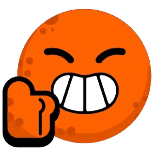 👍 emoji Мандарины🍊@yarilopins Telegram sticker 7 of 30