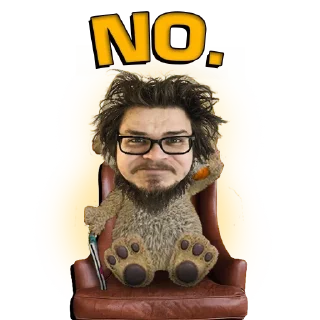 🙅‍♂️ emoji Кочевник by @official_bulkin_fan Telegram sticker 2 of 119