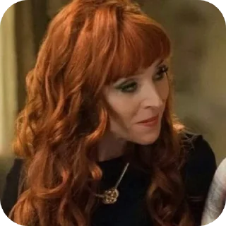 💇 emoji Rowena | Supernatural @MacraniFilms Telegram sticker 9 of 33