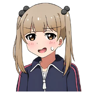 😅 emoji Томная-тян @nyasticks Telegram sticker 17 of 41
