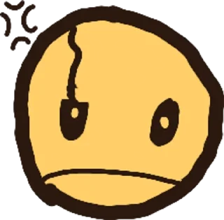 🌟 emoji Painful meatly Telegram sticker 7 of 30