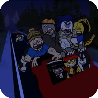 😨 emoji Forsaken p2 @HarkenTheAngel Telegram sticker 7 of 120