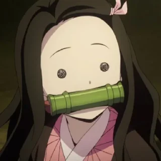 😄 emoji Незуко-чан 🌸 Telegram sticker 23 of 23
