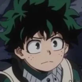 🌟 emoji izuku midoriya Telegram sticker 20 of 45