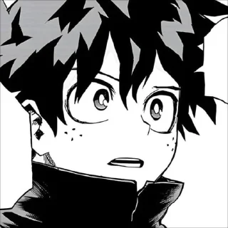 🌟 emoji izuku midoriya Telegram sticker 15 of 45