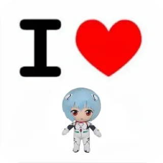 👍 emoji Аянами рэй🩵 Telegram sticker 17 of 58