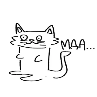 😐 emoji Кот Жора Telegram sticker 10 of 28