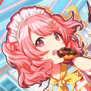 Sticker from ㅤ🍔   ໋.  ◜ Шумное кафе  •  REC!!  ✦  @projectsekaistik ♪