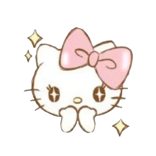 🌟 emoji 𓏲࣪ 🍡Hello Kitty꒷ ₊˚ฅ @kaoforyou Telegram sticker 21 of 42