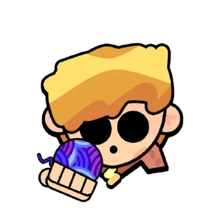 🧶 emoji Картофан Telegram sticker 20 of 109