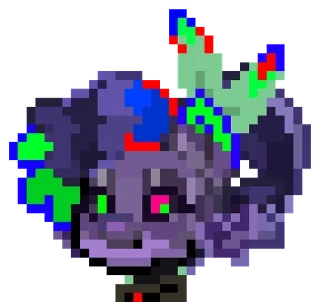 🌟 emoji }|°глитч. . .🦠°|{ Telegram sticker 1 of 23