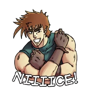 😄 emoji Джоджо Telegram sticker 11 of 43