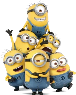 😘 emoji minions Telegram sticker 10 of 56