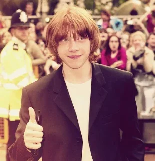 🤍 emoji ron weasley Telegram sticker 11 of 22