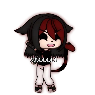Sticker from Kitty cat