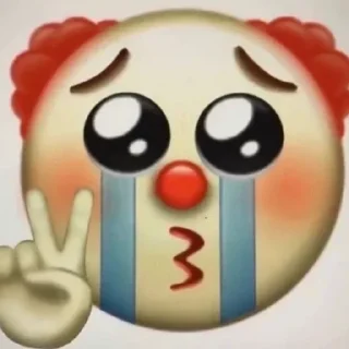🤡 emoji (◍•ᴗ•◍) Telegram sticker 14 of 120
