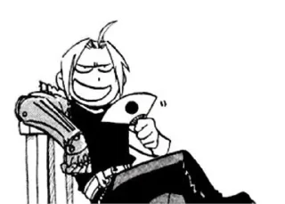 🌟 emoji 2 Стальной алхимик Telegram sticker 4 of 13