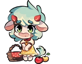 🍎 emoji 💜cows-41 @moolokobot Telegram sticker 16 of 120