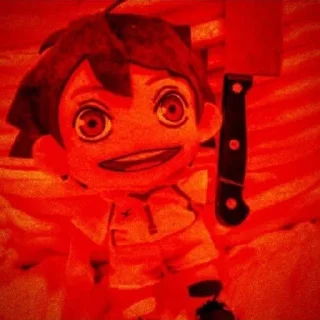 🔪 emoji плюши хайкью Telegram sticker 17 of 33