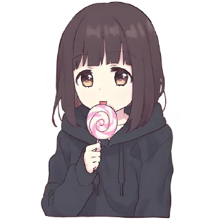 Sticker from Куруми-чан 3 @nyasticks