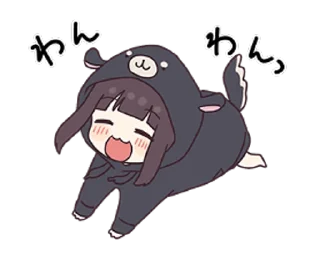 😁 emoji Куруми чан @nyasticks Telegram sticker 19 of 25