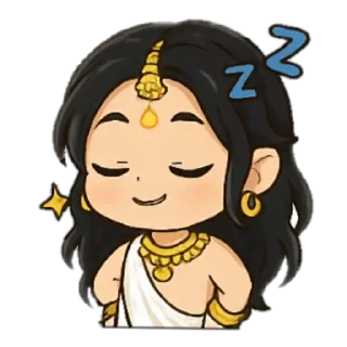 😌 emoji чиби фавориты Telegram sticker 19 of 60