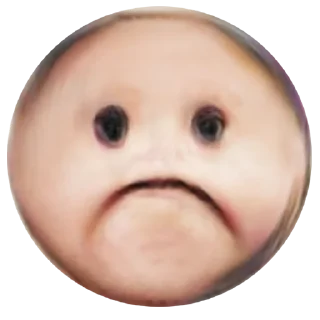 ☹️ emoji Neural Flesh Emojis (@TgSticker) Telegram sticker 13 of 35
