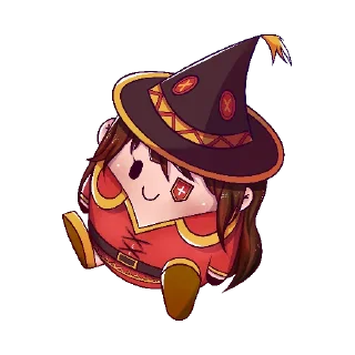 🙂 emoji Мегуминск https://vk.com/lovemegumineveryday Telegram sticker 2 of 13