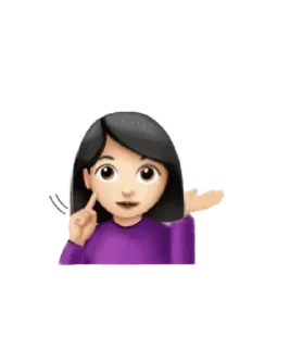 🧏‍♀ emoji @neblagUwUdnaya эдишн Telegram sticker 10 of 92
