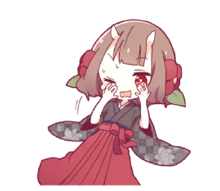 ㊗ emoji ㅤㅤㅤ@lolitastick .ᐟ Telegram sticker 13 of 80