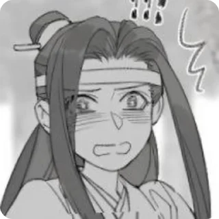 😧 emoji @kamelpack69 | ЧБ экстры! | Telegram sticker 24 of 120