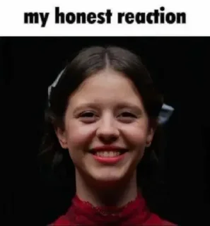 Sticker from Mia Goth