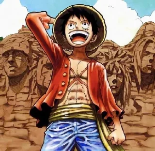 🍖 emoji Luffy @One_piece_stic Telegram sticker 17 of 54