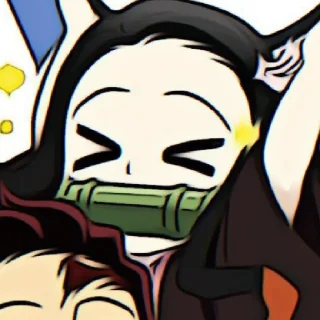 😄 emoji Незуко-чан 🌸 Telegram sticker 5 of 23