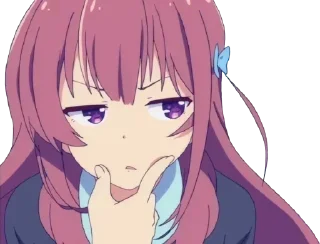 🤔 emoji Тян Telegram sticker 6 of 83