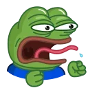 Sticker from Pepe the Frog