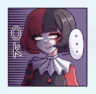🌟 emoji Клоунесса Telegram sticker 9 of 15