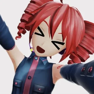 🌟 emoji Вокалоиды,мяв Telegram sticker 7 of 120