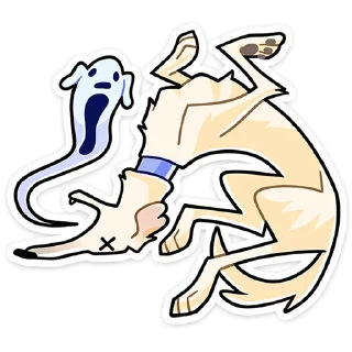 😵 emoji Белый | @vkspoilertg Telegram sticker 9 of 48