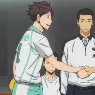 🤝 emoji oikawa Telegram sticker 18 of 104