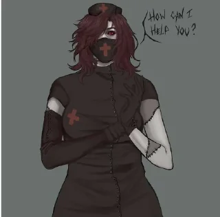 🌟 emoji 𝙽𝚞𝚛𝚜𝚎 𝙰𝚗𝚗𝚎 💉 Telegram sticker 8 of 18