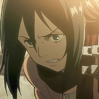 🌟 emoji MIKASA @STICKERSVL Telegram sticker 20 of 45