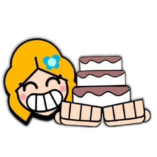 🎂 emoji Пайпер @maestrostick Telegram sticker 12 of 45
