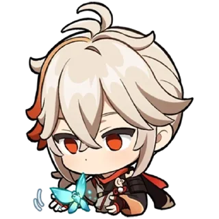 😌 emoji KartinyPaimon Telegram sticker 22 of 32