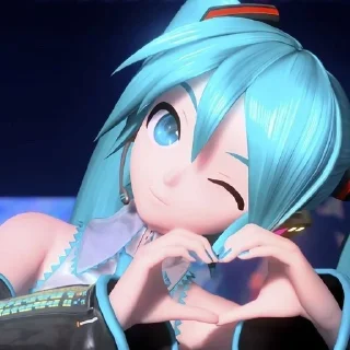 💟 emoji > vocaloid's Telegram sticker 2 of 50