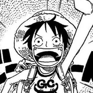 😀 emoji Luffy @anime_sticks Telegram sticker 4 of 30